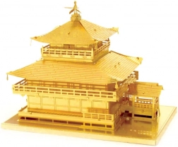 Kit di costruzione in metallo Puzzle 3D Tempio Kinkaku-ji Dorato