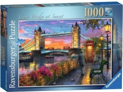 Puzzle 1000 pezzi Tramonto sul Tower Bridge