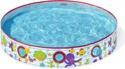 Piscina per bambini pieghevole 152 × 25 cm BESTWAY