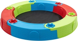 Grande sabbiera pieghevole in plastica CASTLE 170 cm