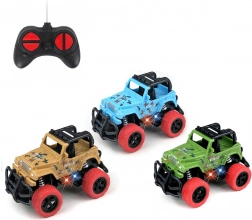 Auto radiocomandata con effetti LED 14,5 cm