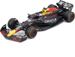 bburago 1:43 formula 1 red bull racing rb20 2024 con pilota in scatola decorativa