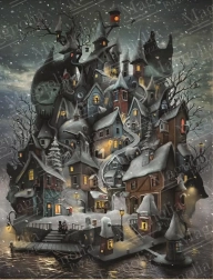 Puzzle Magnolia Isola Willoville 1000 pezzi