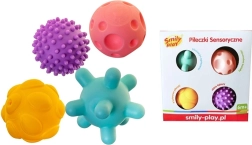 Palline sensoriali per bambini - 4 pezzi