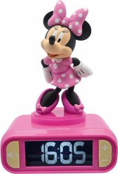 Sveglia per bambini con luce notturna 3D MINNIE