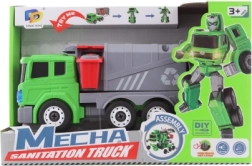 Robot spazzino trasformabile 2-in-1 a batterie