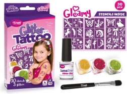 Gleamy set di tatuaggi glitter