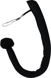 Coda da diavolo in feltro con filo modellabile