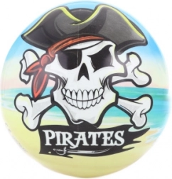 Palla con motivo pirata 23 cm