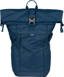 baagl roll navy grs – zaino urbano impermeabile 29 l con tasca imbottita per laptop