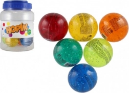 Pallina rimbalzante scintillante 6 cm