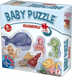 Puzzle per bambini D-Toys Mondo sottomarino 6 in 1 (2–5 pezzi)