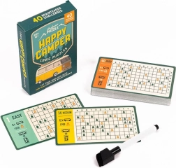 Profesor Puzzle Happy Camper rompicapi logici – set di carte riutilizzabili