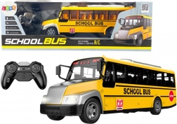 autobus scolastico RC con luci giallo