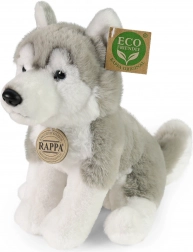 Cane husky di peluche seduto 23 cm