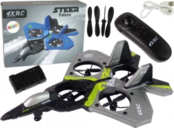 Aereo telecomandato con luci LED