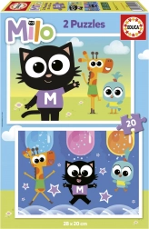 Puzzle Saltellante Milo 2x20 pezzi