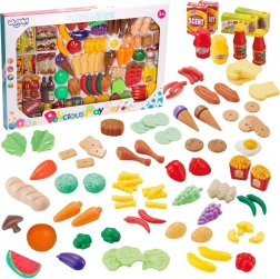 Set da Cucina per Bambini Woopie Frutta e Verdura 120 pezzi