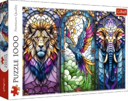 Puzzle Vetrata: animali – 1000 pezzi