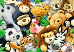 Puzzle Peluche 35 pezzi
