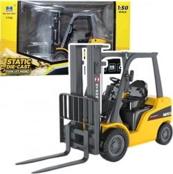 Carrello Elevatore in Metallo Huina Giallo 1:50