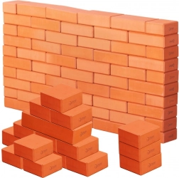 classic world edu mega set di costruzioni mattoncini in schiuma eva 90 pz