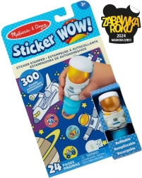 Sticker Wow set creativo con timbro e adesivi – astronauta