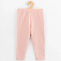 leggings da bambina in felpa New Baby Kindergarten rosa chiaro