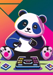 Puzzle panda allegra 1000 pezzi