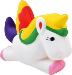 Unicorno PEGAS antistress in schiuma – giocattolo squishy da spremere