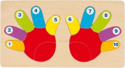 puzzle in legno ad incastro mani goki