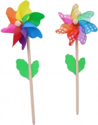 Girandola 14 cm con bastoncino di legno, 3 tipi