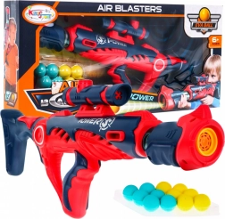 Fucile manuale per bambini 6+ Meccanismo a molla + mirino + 12 proiettili in gommapiuma