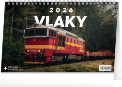 Calendario da tavolo Treni 2026