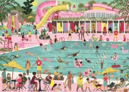 Puzzle Ravensburger Divertimento in Piscina 1000 Pezzi