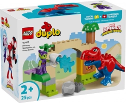 LEGO DUPLO Marvel Spidey-Rex vs. Green Goblin – set di costruzione per i più piccoli