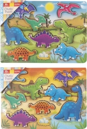 Puzzle in legno dinosauri