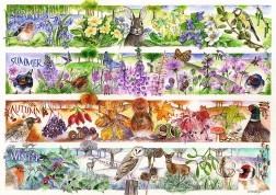 Puzzle TREFL Premium Plus Tea Time: quattro stagioni 1000 pezzi