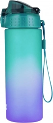 Borraccia OXY CLICK 600 ml Ombre Violet-Green in Tritan