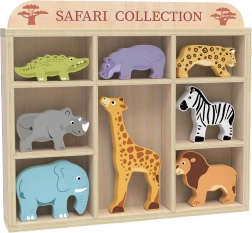 Set safari in legno con animaletti 2Kids Toys