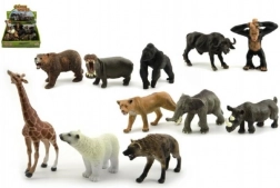 Animali safari ZOO in plastica 10 cm assortiti - 1 pz