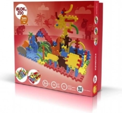 Set di costruzione in plastica BLOK 4 Zoo, 235 pezzi