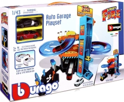 Bburago garage auto a discesa con ascensore 1:43