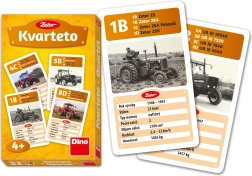 Gioco di carte Kvarteto Trattori Zetor