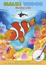 Dipingi con l’acqua - mondo marino