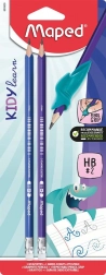 Set di matite in grafite Maped Kidy Learn Finger Guide 2 pz