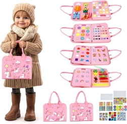 2Kids Toys libro sensoriale busy book Unicorno