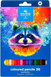 Pastelli esagonali Procione 36 pz