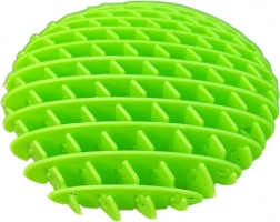 Giocattolo fidget antistress elastico sensomotorio verde 10 cm