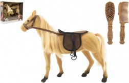 Grande cavallo da spazzolare con accessori